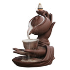Flow incense burner