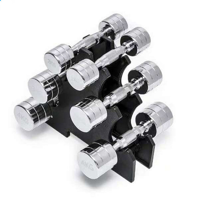 Pure Steel Electroplating Dumbbell