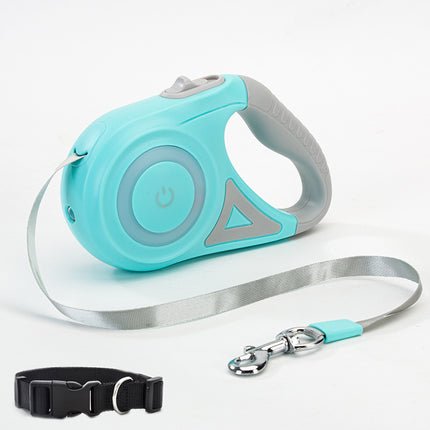 Retractable Dog Leash & Collar Set for Small to Medium Pets