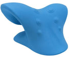 Cshaped pillow blue