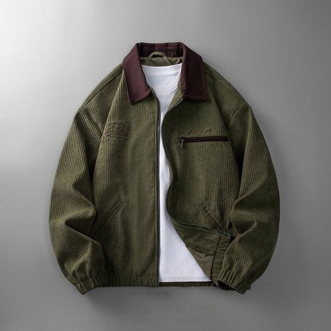 Men's Solid Color Jacket