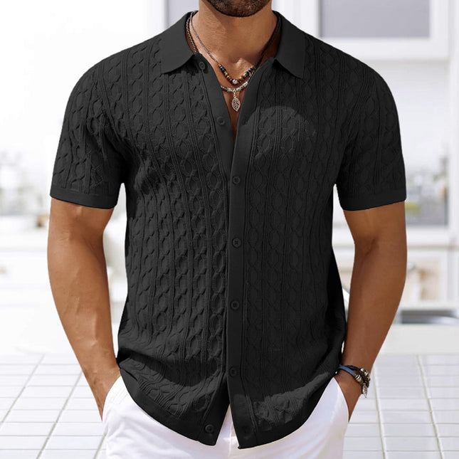 Men's Summer Short-Sleeve Shirt