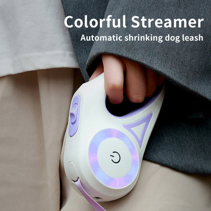 Retractable Dog Leash & Collar Set for Small to Medium Pets