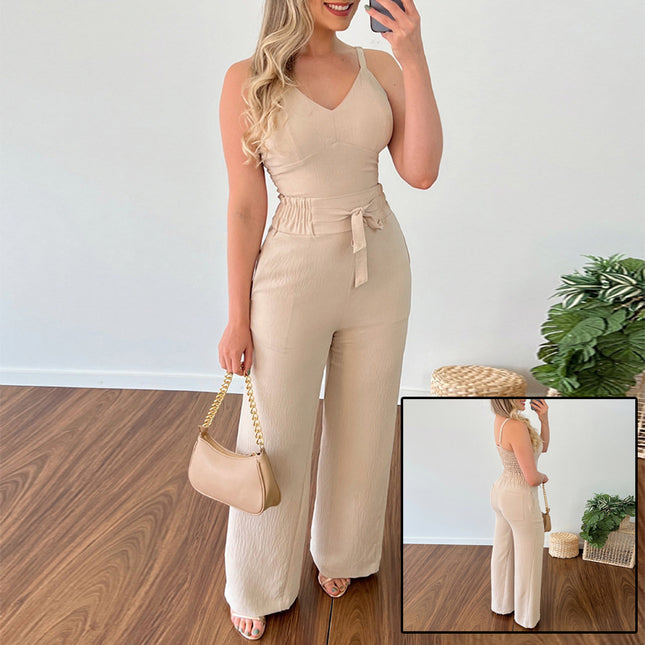 Women's Pleated Two-Piece Set