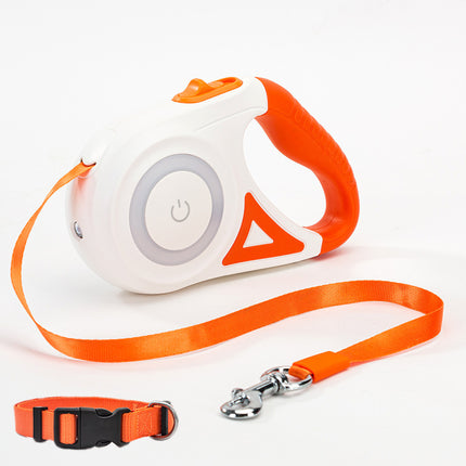 Retractable Dog Leash & Collar Set for Small to Medium Pets